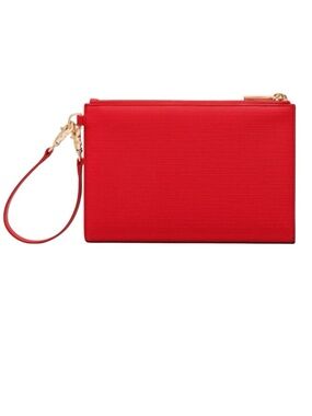 Dagne Dover Essentials Clutch Wallet Almost Red
